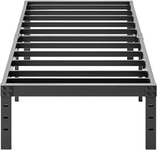 Load image into Gallery viewer, Durable 18-Inch Twin Platform Bed Frame - Supports Up To 800 lbs, Sleek Design
