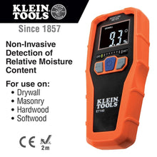 Load image into Gallery viewer, Professional Pinless Moisture Meter with Reverse-Contrast Display for Easy Use