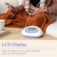 Load image into Gallery viewer, Lightweight Portable Double Breast Pump with 8 Suction Levels &amp; 2 Baby Bottles