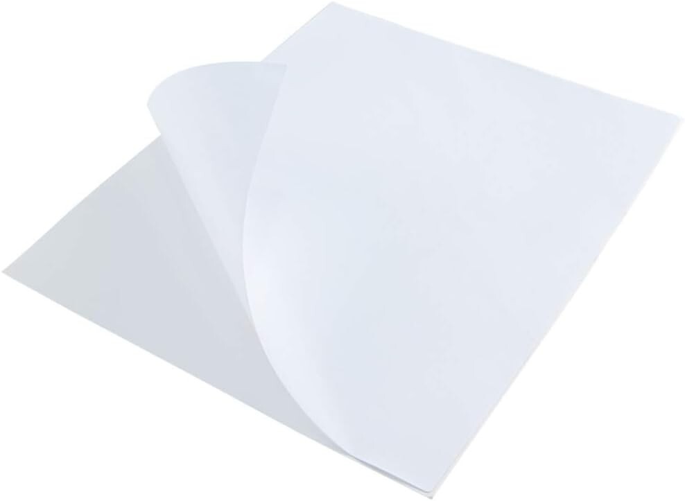500 Sheets 8-1/2" x 11" Self-Adhesive Label Paper for Laser & Inkjet Printers