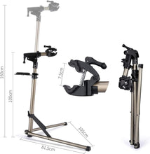 Load image into Gallery viewer, Durable 360° Rotatable Bike Mechanic Stand – Lightweight and Easy to Store