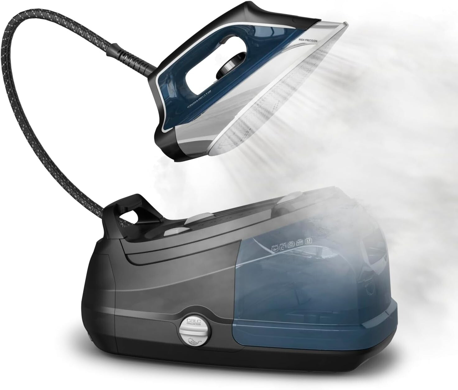 Ultimate Steam Station for Clothes - 1800W Power, 430g Steam Boost for Creases