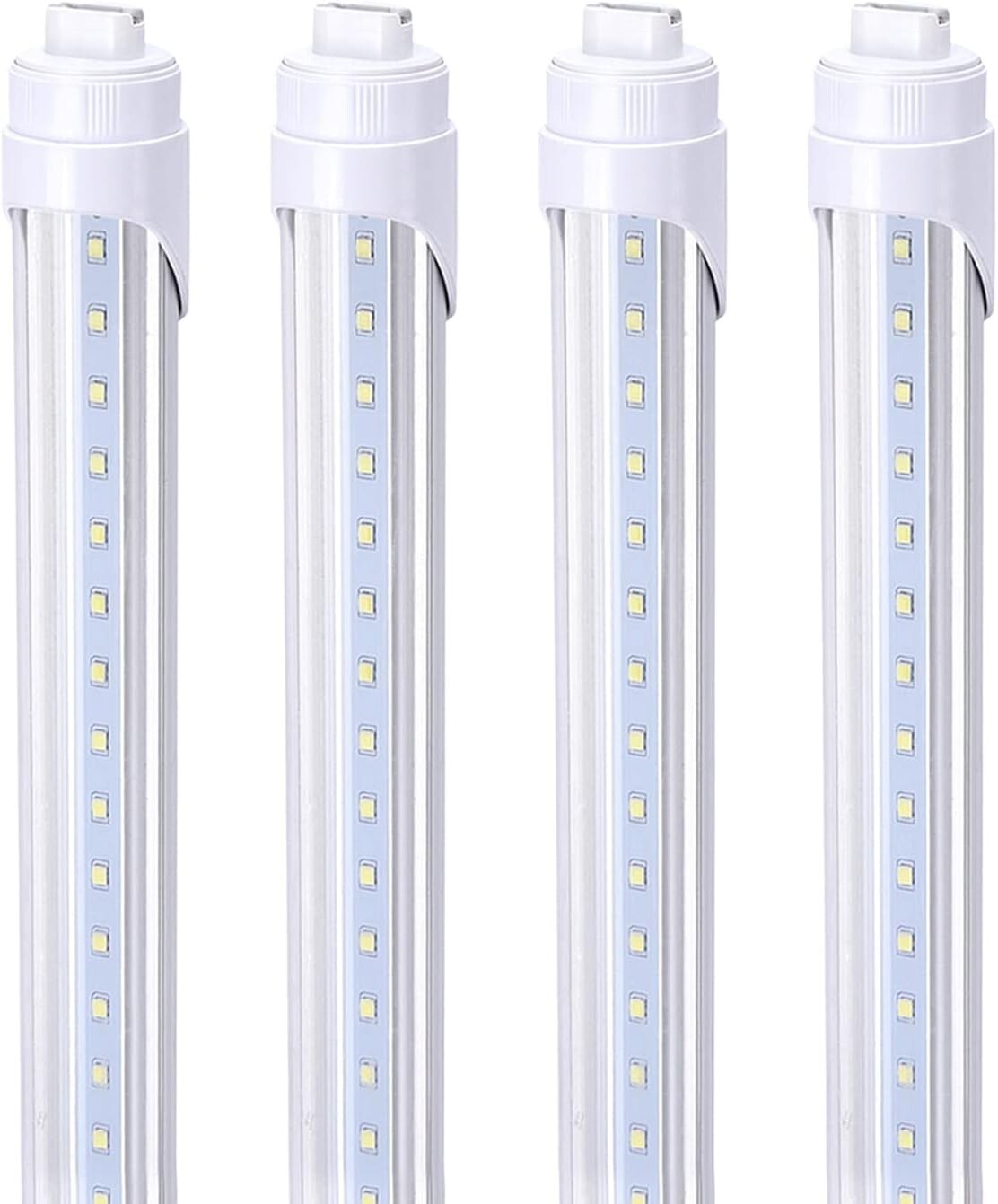 High-Efficiency 8FT LED Tube with Dual-Ended Power - Ideal for Shops and Garages