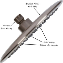 Load image into Gallery viewer, High Flow 2.5 GPM 9-Inch Shower Head with Easy Installation and Durable Design