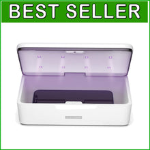 Load image into Gallery viewer, Modern UV Sanitizer Box – Keep Phones &amp; Jewelry Germ-Free with Auto-Off Safety