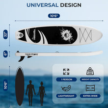 Load image into Gallery viewer, Lightweight Inflatable Paddle Board with Accessories – Ideal for All Ages