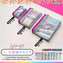 Load image into Gallery viewer, Leak-Proof Toiletry Bag Set of 3 - Waterproof Travel Organizers for Essentials