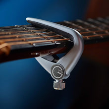 Load image into Gallery viewer, Newport Series Silver Guitar Capo - Lightweight, 6 String Acoustic Essential