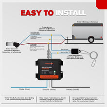 Load image into Gallery viewer, LED Trailer Brake Breakaway Kit with Charger for Enhanced Safety and Convenience