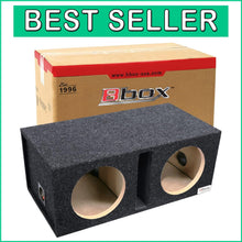 Load image into Gallery viewer, Premium Dual Vented 12-Inch Subwoofer Box for Enhanced Car Audio Experience