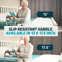 Load image into Gallery viewer, Ergonomic Bed Grab Rail with Motion Light - Ideal for Elderly &amp; Surgery Patients