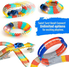 Load image into Gallery viewer, Exciting 85ft Light-Up Race Track Set for Boys and Girls - Safe Fun for Toddlers