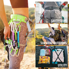 Load image into Gallery viewer, Colors Abound: 12 Rolls Premium Nylon Webbing Straps for Crafts &amp; Outdoors