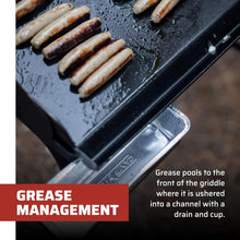 Load image into Gallery viewer, Versatile 2-Burner Outdoor Griddle - Perfect for 14" Cooking Systems