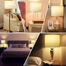 Load image into Gallery viewer, Stylish 16"x16"x12" Linen Lampshade for Table and Floor Lamps - Modern Design