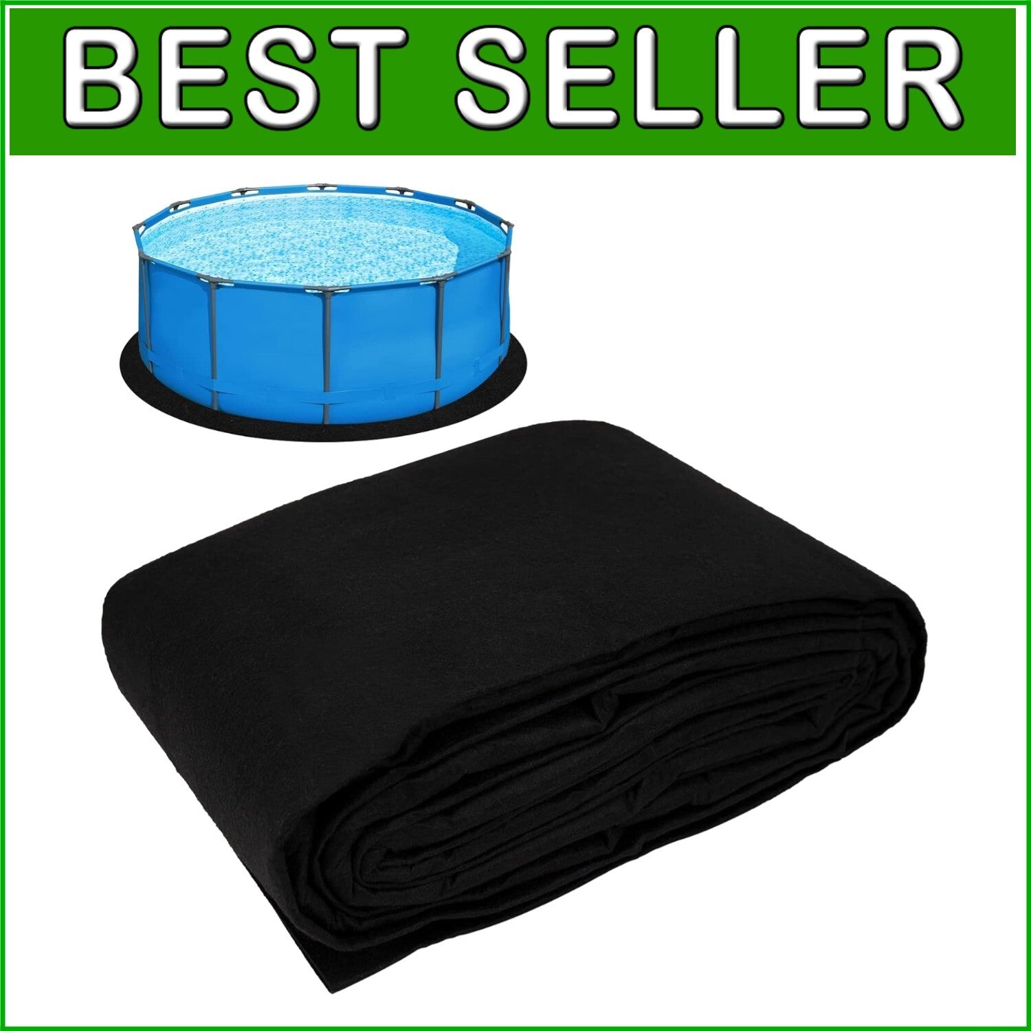 10ft Thickened Felt Pool Liner Pad for Above Ground Pools – Ultimate Protection