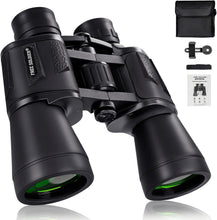 Load image into Gallery viewer, 20x50 High Power Waterproof Binoculars with Smartphone Adapter for Bird Watching