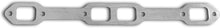 Load image into Gallery viewer, Set of 2 Graphite Exhaust Gaskets for Mopar V8 - 3000°F Temperature Resistance