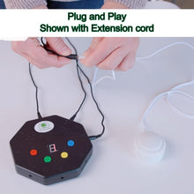 Load image into Gallery viewer, Multicolor LED Trivia Buzzers Set - Perfect for Game Shows and Classroom Quizzes