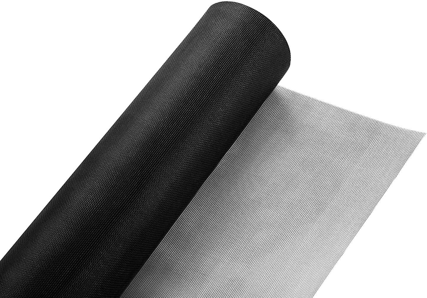Fiberglass Window Screen Roll 96"x100" - UV Protection & Easy Customization