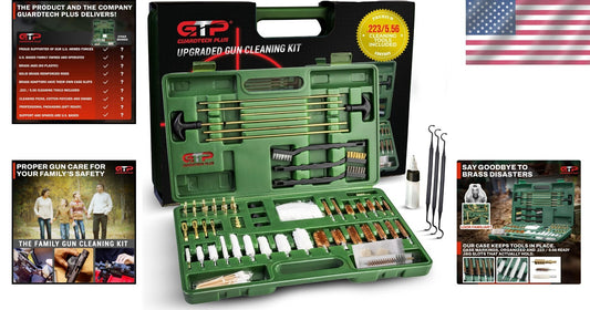 .223 Rifle Cleaning Kit - Over 120 Quality Tools for Efficient Gun Maintenance