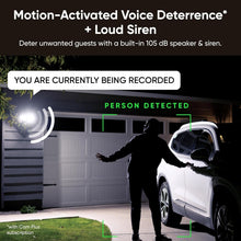 Load image into Gallery viewer, Advanced Floodlight Camera: 2800 Lumens, 2K Resolution &amp; Custom Motion Zones