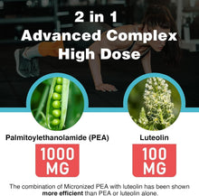 Load image into Gallery viewer, Advanced Liposomal Palmitoylethanolamide + Luteolin - 180 GMO-Free Softgels