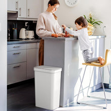 Load image into Gallery viewer, Durable 13.2 Gallon Motion-Sensor Trash Can - Space-Saving Design for Home