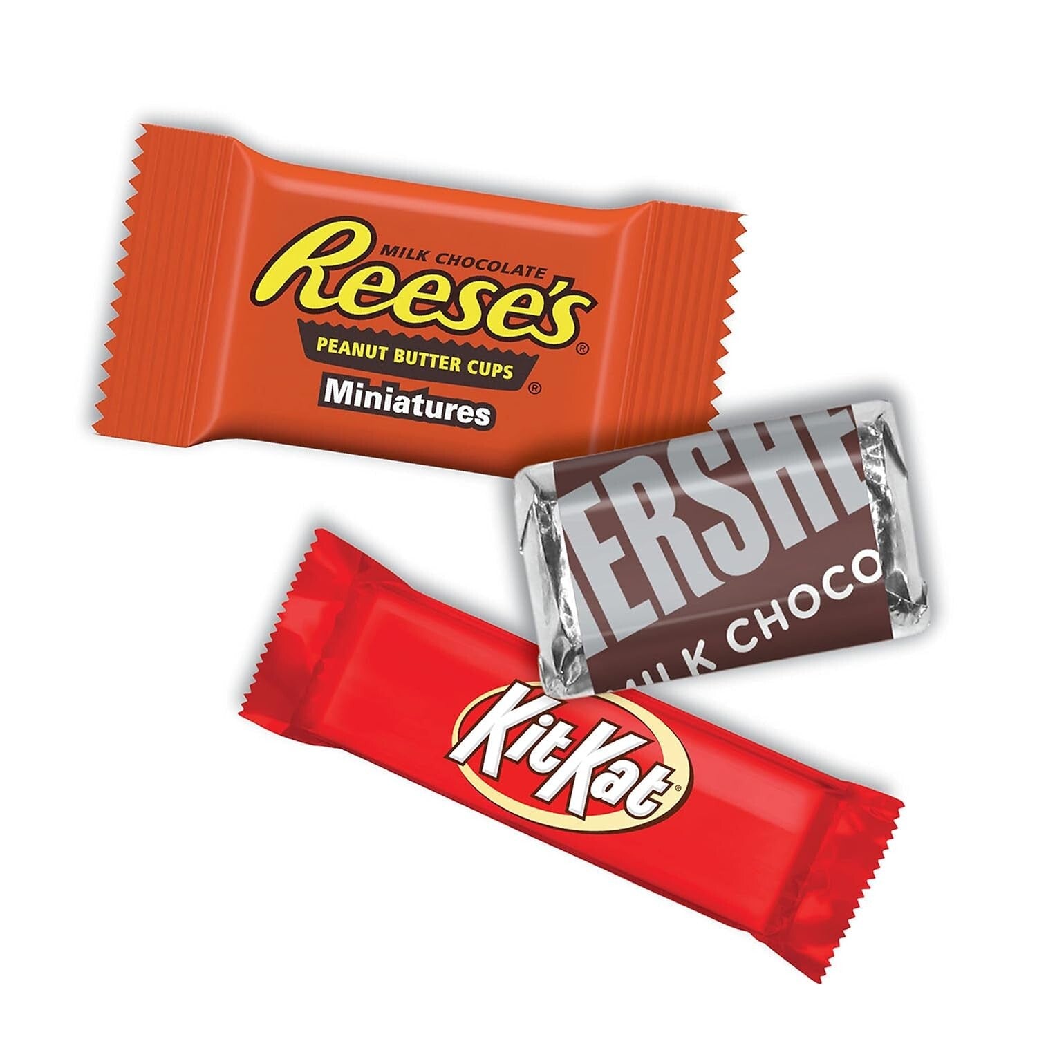Delicious 80.39 oz Assorted KIT KAT & REESE'S for Every Occasion - 265 Treats