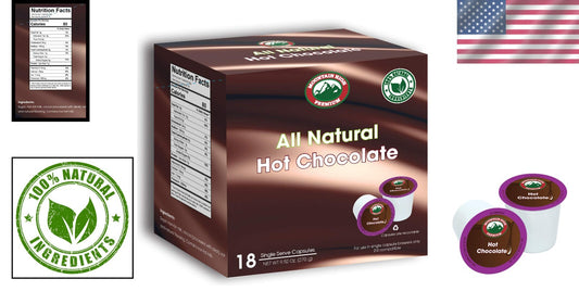Deliciously Creamy 72 Count Milk Chocolate Hot Chocolate Pods - Family Treat