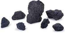 Load image into Gallery viewer, Porous Black Lava Stones (3-10in, 16lbs) - Perfect for Aquarium Setup and Health