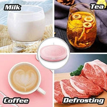 Load image into Gallery viewer, Stylish Coffee Warmer Set: Gravity-Induction Mug with Safety Features - Pink