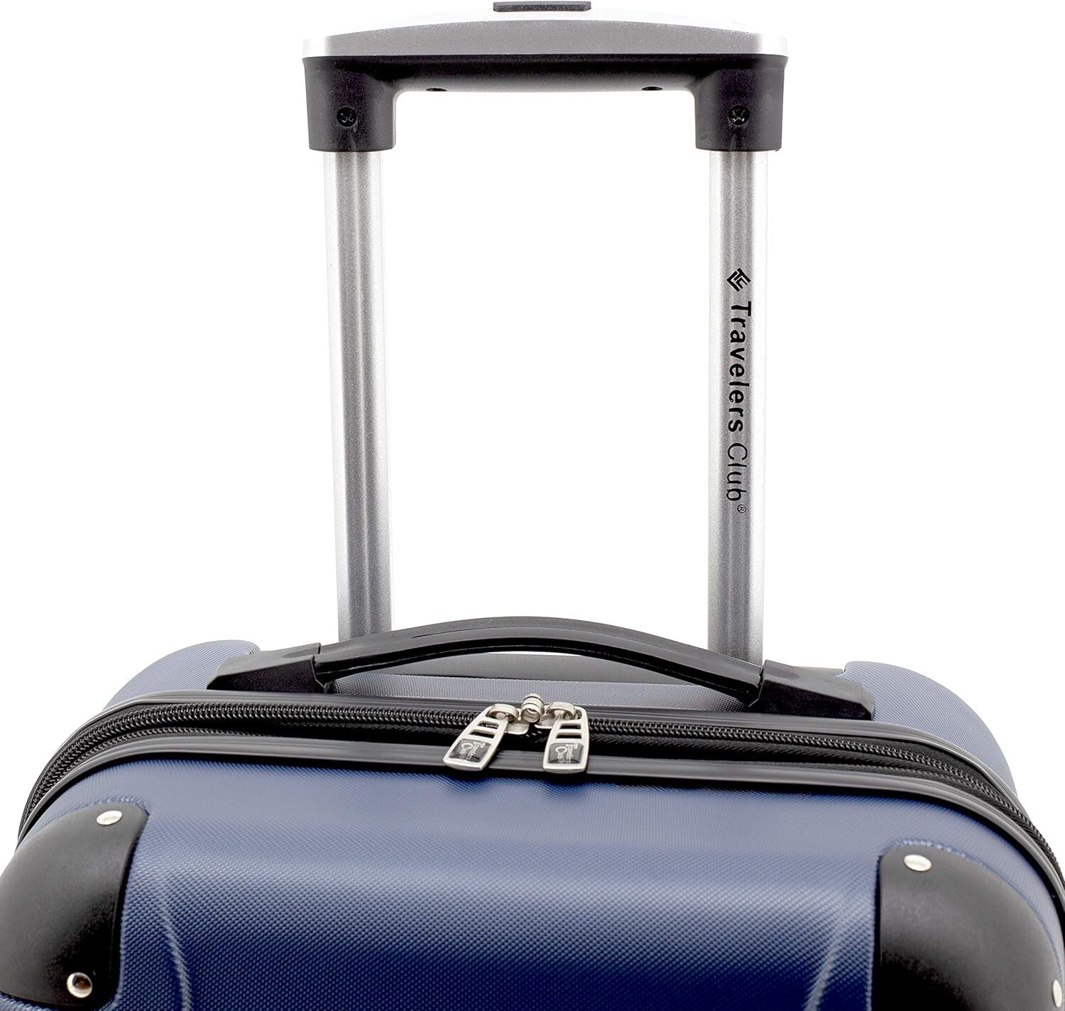 Navy Blue Chicago Hardside Expandable Luggage Set - 5 Pieces for Every Journey