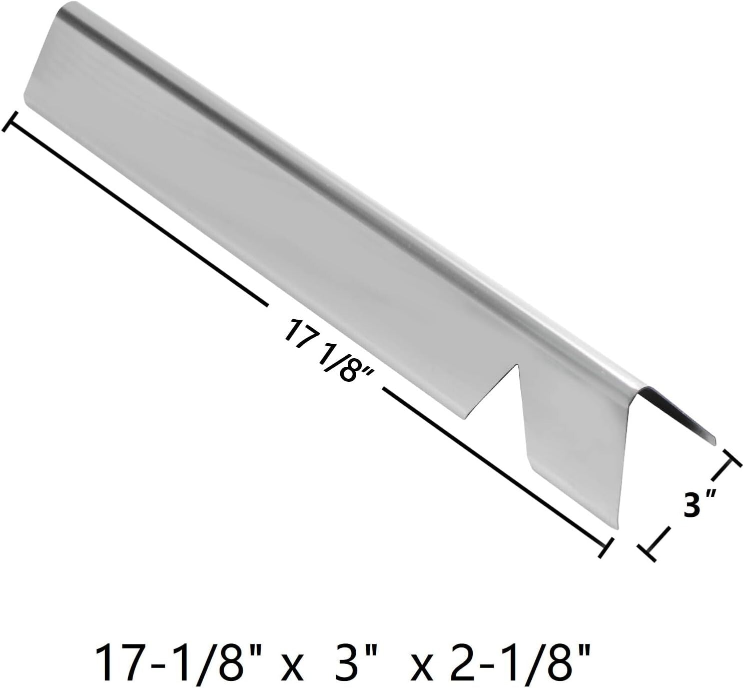 Essential Flavorizer Bars for Weber Genesis II and LX Gas Grills – 17 x 3 Inches