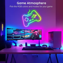Load image into Gallery viewer, Waterproof Flexible 100Ft RGB Neon Lights - App &amp; Remote Controlled for Parties
