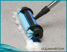 Load image into Gallery viewer, Ergonomic Floor Scrub Brush with 32oz Shampoo for Hassle-Free Carpet Cleaning