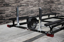 Load image into Gallery viewer, Heavy-Duty 30" Pontoon Trailer Guide-Ons with Non-Marking PVC for 3" Frames
