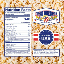 Load image into Gallery viewer, Gourmet Movie Theater 40-Pack Popcorn Kits for 8-Ounce Machines - Hassle-Free