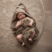 Load image into Gallery viewer, Super-Soft Organic Hooded Baby Towels 2-Pack - Perfect for Newborns &amp; Toddlers