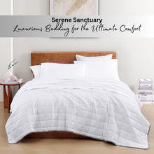 Load image into Gallery viewer, OEKO-TEX Certified 4-Piece Organic Cotton Full Sheet Set with Deep Pocket Design
