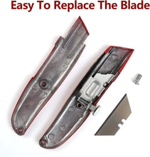 Load image into Gallery viewer, Heavy-Duty 30 Pack Utility Knives - Retractable Blades for Precise Cutting Needs