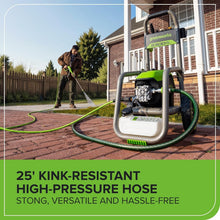 Load image into Gallery viewer, Pro Brushless 2300 PSI Pressure Washer - Foldable Handles &amp; Rugged Steel Frame