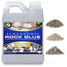 Load image into Gallery viewer, Ultimate 128oz Gel-Based Rock and Gravel Adhesive for Landscaping Excellence