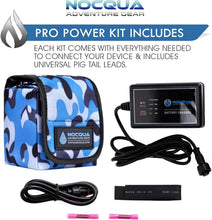 Load image into Gallery viewer, Compact 12V Charging Kit - Lithium Battery &amp; Wall Charger for Marine Gear