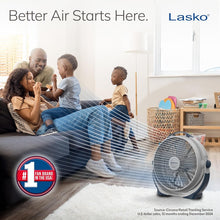 Load image into Gallery viewer, Whisper-Quiet 20" Floor Fan with 3-Speed Settings - Ideal for Home and Office