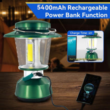 Load image into Gallery viewer, Portable 360-Degree LED Lantern - 30 Hour Battery &amp; USB Charging Capability