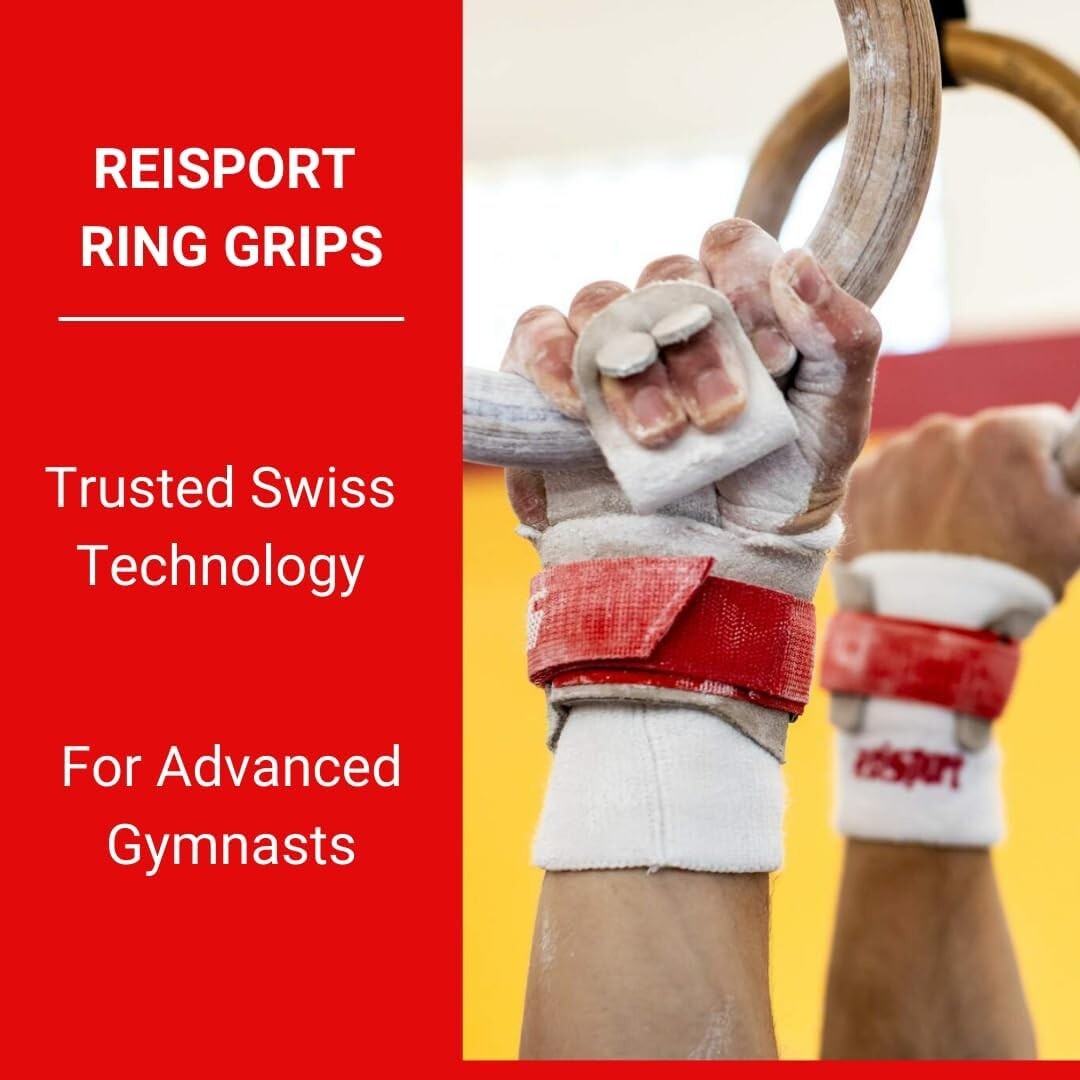 Durable Men's Gymnastics Hand Grips - Custom Fit for High-Performance Routines