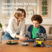 Load image into Gallery viewer, Interactive Robot Kit for Boys 8-14 with Expressive LED Eyes &amp; Remote Control