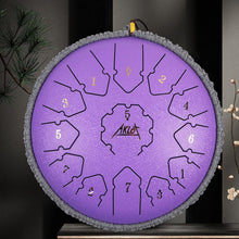 Load image into Gallery viewer, HandPan 12-Inch Steel Tongue Drum with Accessories for Meditation &amp; Healing
