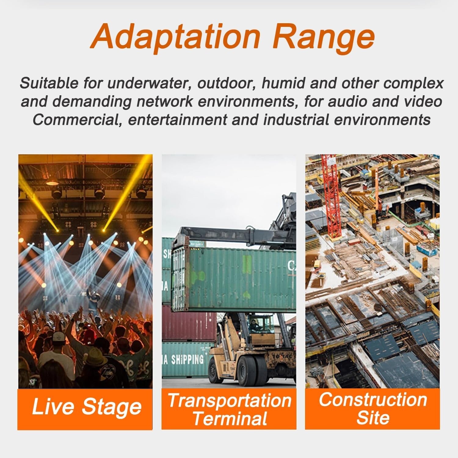 10 Pack of Waterproof 10 Gbps RJ45 Couplers - Perfect for Outdoor Ethernet Needs